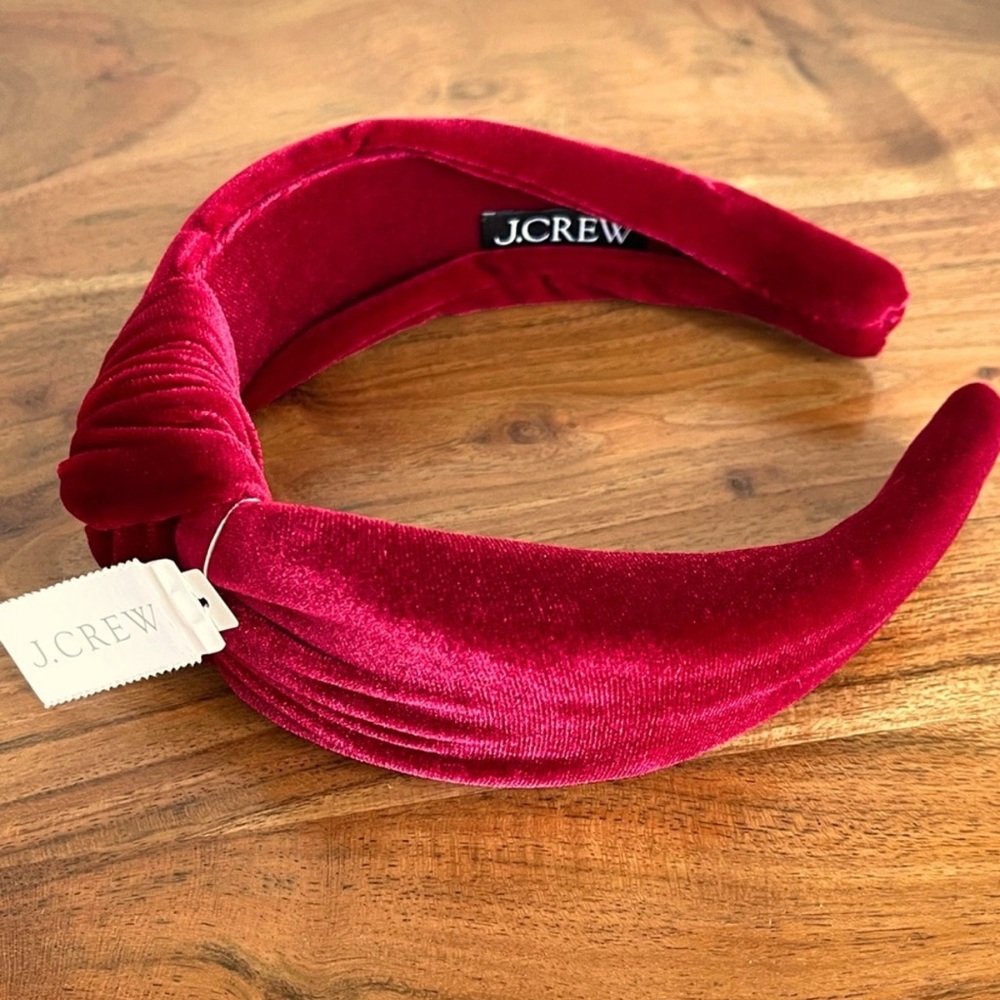 Jcrew NWT velvet headband